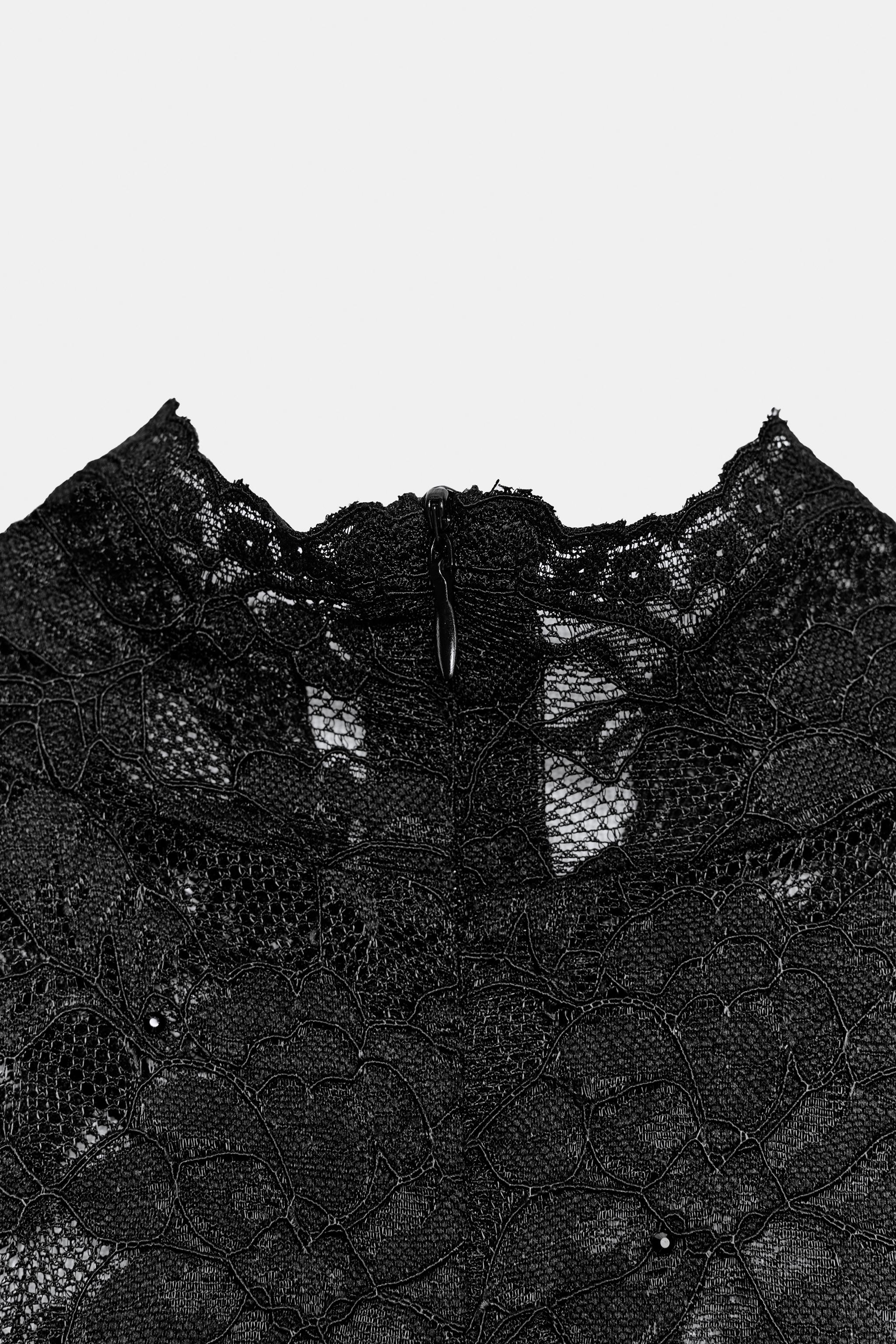 SPARKLY LACE TOP